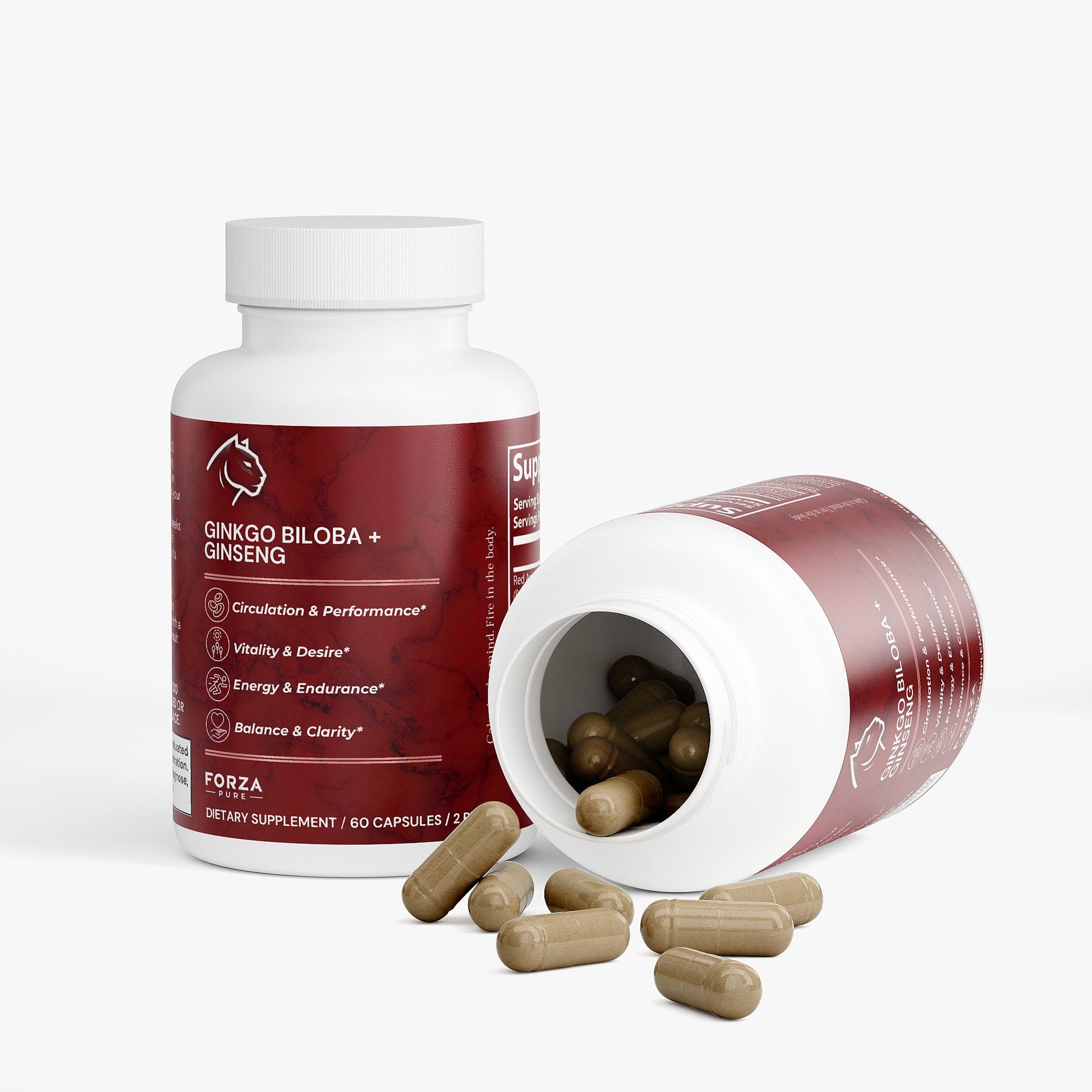 Ginkgo Biloba + Ginseng - ForzaPure