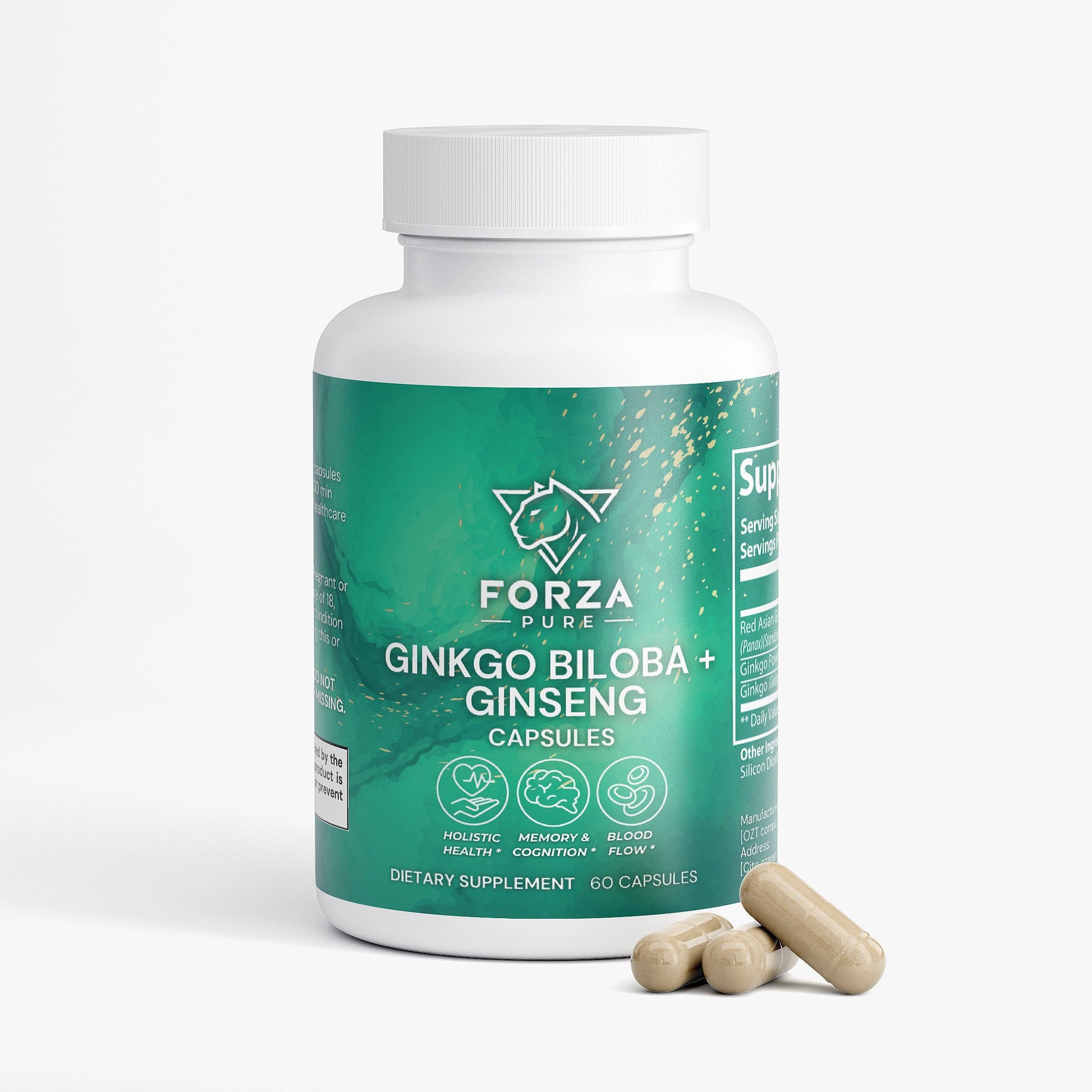 Ginkgo Biloba + Ginseng - ForzaPure
